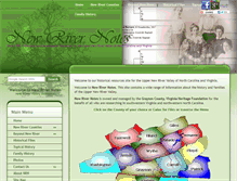 Tablet Screenshot of newrivernotes.com